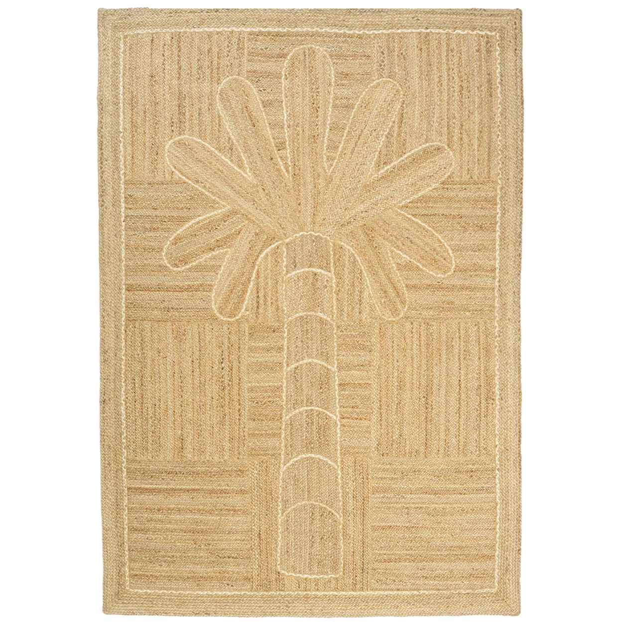 Hand Woven Natural Jute Rug