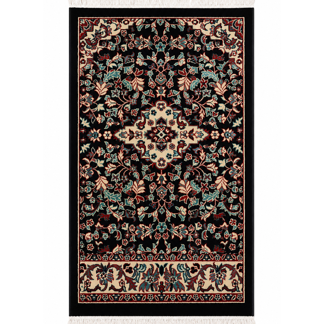 Royal Traditional Black Designer Mat