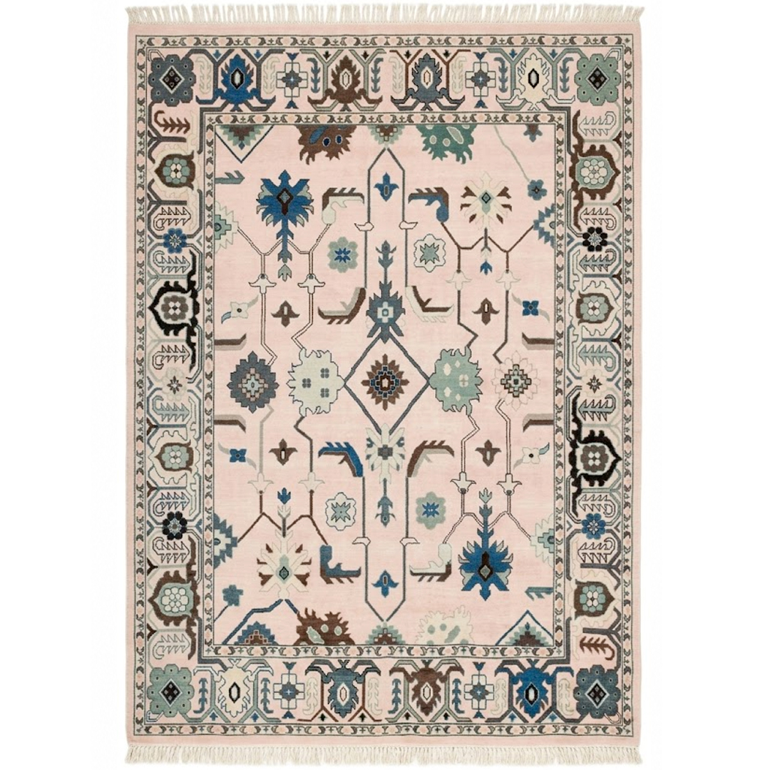 Pink Muslim Prayer Mat for Worship