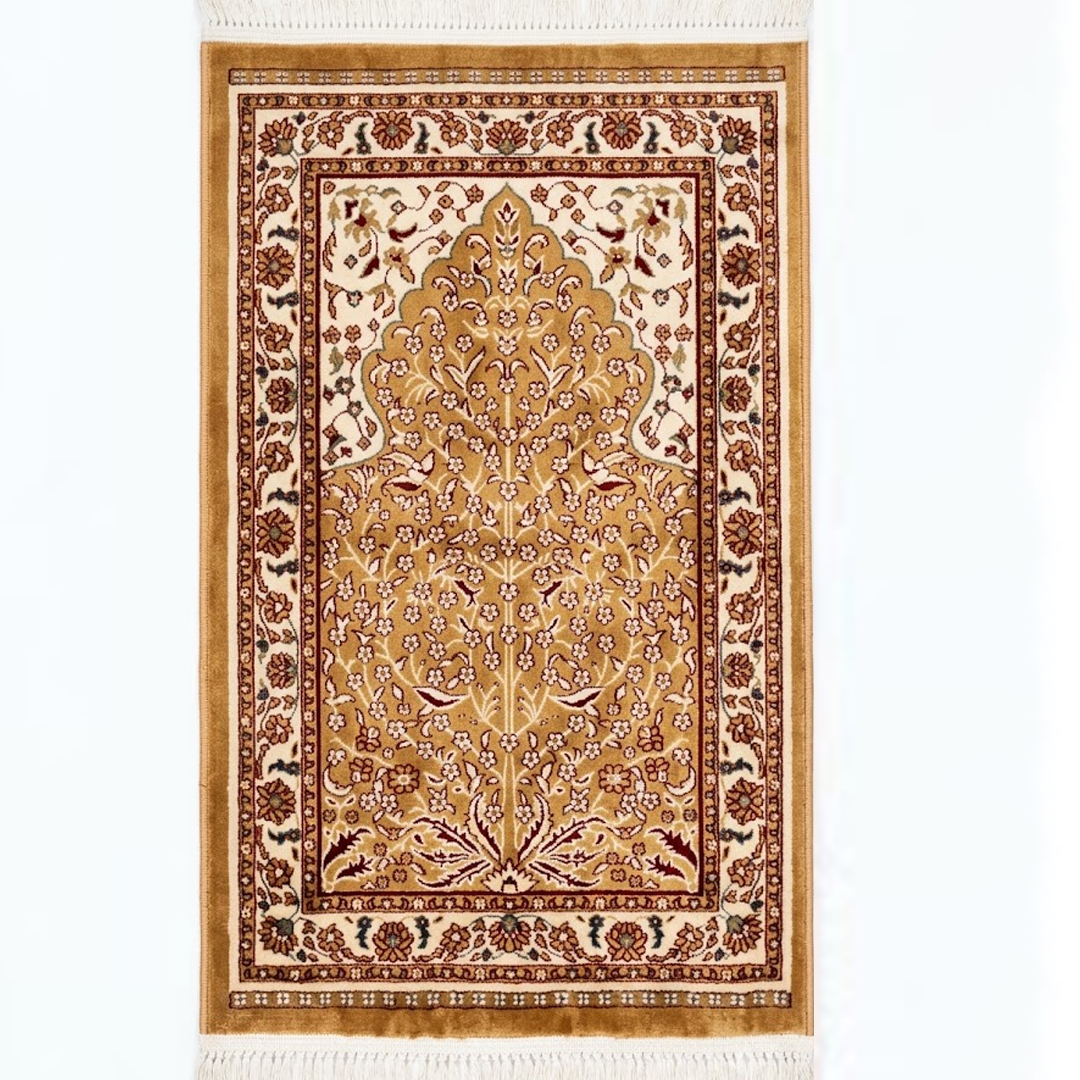 Hand Knotted Brown Traditional Rug