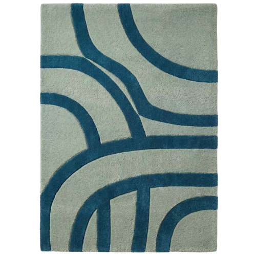 Hand Tufted Gray Designer Wool Rug Hand Tufted Gray Designer Wool Rug