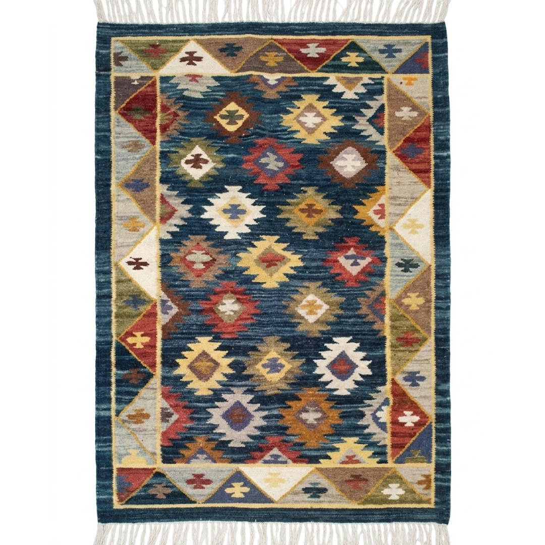 Hand Woven Wool Jute Designer Carpet Hand Woven Wool Jute Designer Carpet